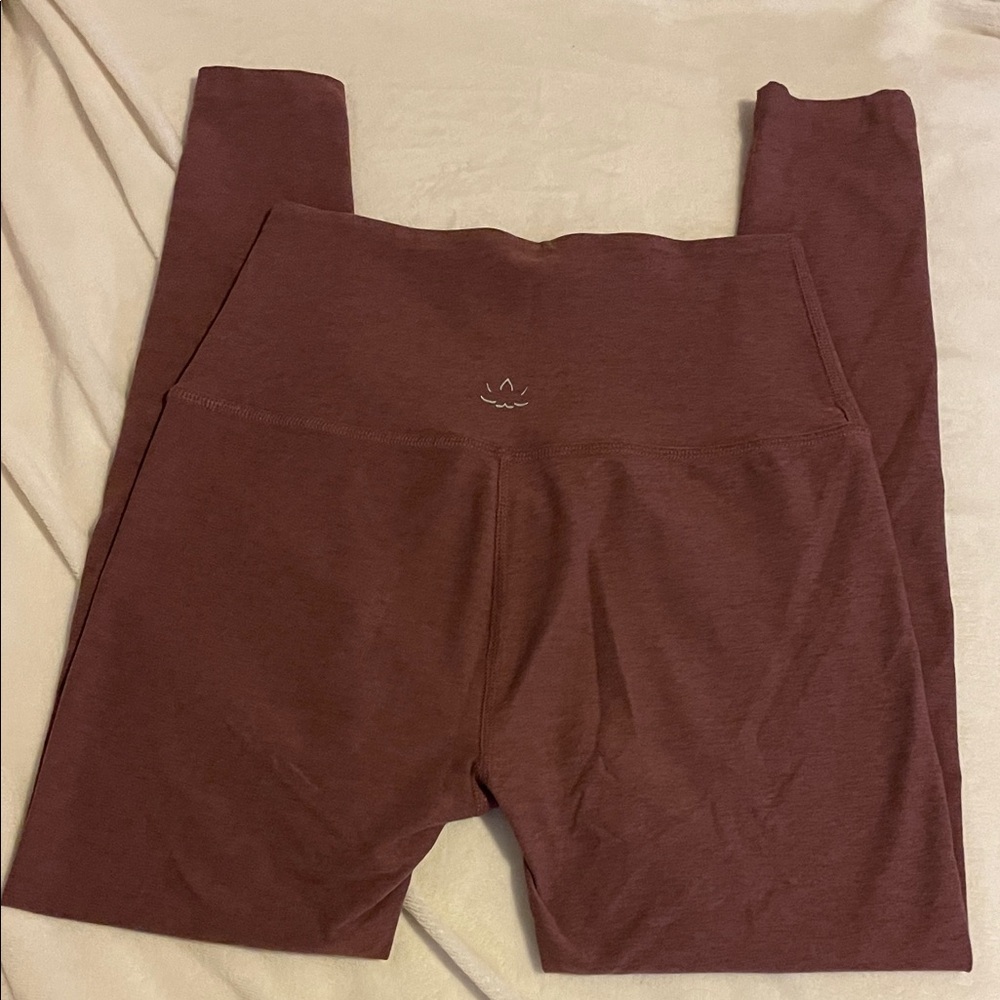 Beyond Yoga Spacedye Caught in the Midi Desert Dusk Heather Leggings